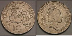 10 Пені Гернсі  Єлизавета II (1926-2022)