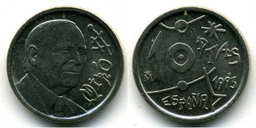 10 Песета Королівство Іспанія (1976 - ) Нікель/Мідь 