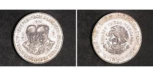 10 Песо Соединённые Штаты Мексики (1867 - ) Серебро Miguel Hidalgo