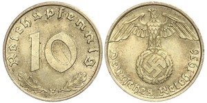 10 Пфенниг Третий рейх (1933-1945)  