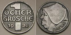 10 Пфеніг Веймарська республіка (1918-1933) Iron 