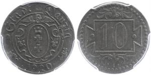 10 Пфеніг Gdansk (1920-1939)  