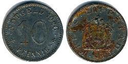 10 Пфеніг Липпе-Детмольд (1123 - 1918)  