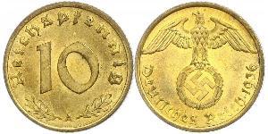 10 Пфеніг Третій рейх (1933-1945)  