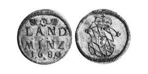 10 Пфеніг Баварія (курфюрство) (1623 - 1806) Срібло 