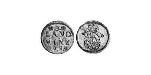 10 Пфеніг Баварія (курфюрство) (1623 - 1806) Срібло 