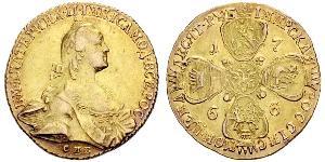 10 Рубль Російська імперія (1720-1917) Золото Катерина II (1729-1796)