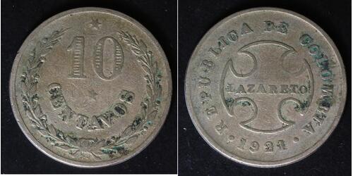 10 Сентаво Республіка Колумбія (1886 - )  