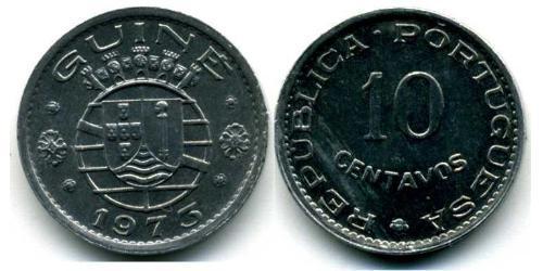 10 Сентаво Португальская Гвинея (1474-1974) Алюминий 