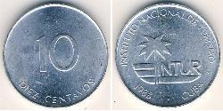 10 Сентаво Cuba (1898 - ) Алюміній 