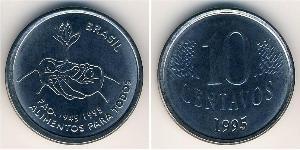 10 Сентаво Бразилія Залізо 