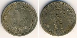 10 Сентаво Portuguese Angola (1575-1975) Никель/Медь 