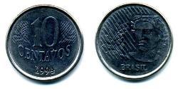 10 Сентаво Бразилія Нікель/Залізо 