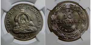 10 Сентаво Гондурас (1821 - ) Нікель/Мідь 