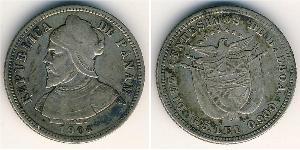 10 Сентесімо Панама Срібло Бальбоа Васко Нуньєс (1475 – 1519)