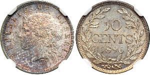 10 Цент Ліберія (1847 - )  