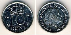 10 Цент Королевство Нидерланды (1815 - ) Никель 