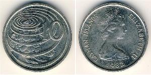 10 Цент Каймановы Острова (1670 - ) Никель/Медь 