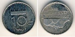 10 Цент Королівство Нідерланди (1815 - ) Нікель 