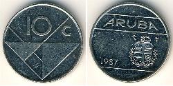 10 Цент Аруба Нікель/Мідь 