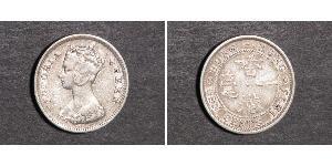 10 Цент Гонконг Срібло Вікторія (1819 - 1901)