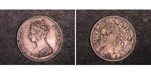 10 Цент Гонконг Срібло Вікторія (1819 - 1901)