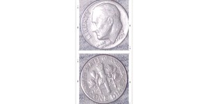 10 Цент / 1 Дайм США (1776 - ) Серебро 