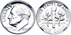 10 Цент / 1 Дайм США (1776 - ) Серебро 