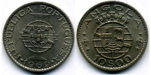 10 Эскудо Португалия / Portuguese Angola (1575-1975) Никель/Медь 