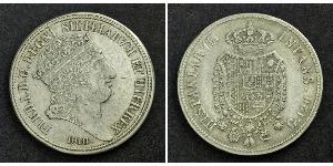 120 Grana Italian city-states Argento Ferdinand I of the Two Sicilies (1751 - 1825)