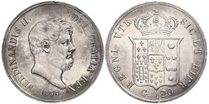 120 Grana / 1 Скудо Italian city-states Серебро 