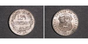 12.5 Centimo Venezuela (1811 - ) Copper/Nickel 