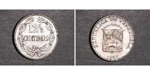 12.5 Centimo Venezuela Kupfer/Nickel 