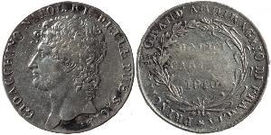 12 Carlin / 1 Piastre Italien / Italian city-states Silber 