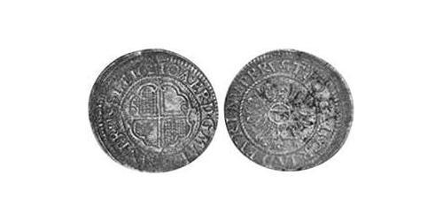12 Kreuzer Principato di Ansbach (1398–1792) Argento Gioacchino Ernesto di Brandeburgo-Ansbach(1583 – 1625)