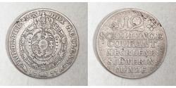 12 Shilling States of Germany Argent 