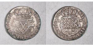 12 Skilling Denmark Silver 