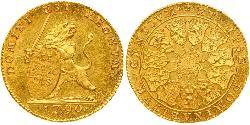 14 Florin Belgio Oro 