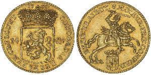 14 Gulden Dutch Republic (1581 - 1795) Gold 
