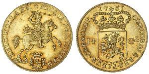14 Gulden Republik der Sieben Vereinigten Provinzen (1581 - 1795) Gold 
