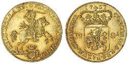 14 Gulden Provincias Unidas de los Países Bajos (1581 - 1795) Oro 