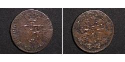 14 Real Mexico / Spanish Mexico  / Kingdom of New Spain (1519 - 1821) Copper 