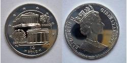 14 Экю Gibraltar (1704 - )  Єлизавета II (1926-2022)