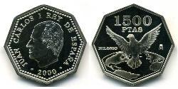 1500 Песета Королевство Испания (1976 - ) Серебро 