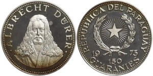 150 Guaraní Paraguay (1811 - ) Plata 