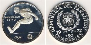 150 Guaraní Paraguay (1811 - ) Silber 