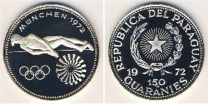 150 Guaraní Paraguay (1811 - ) Silber 