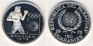 150 Guaraní Paraguay (1811 - ) Silber 