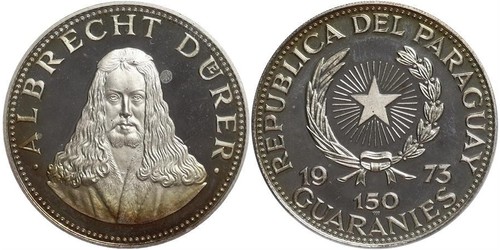 150 Guaraní Paraguay (1811 - ) Silber 