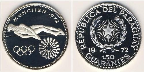 150 Guaraní Paraguay (1811 - ) Silber 